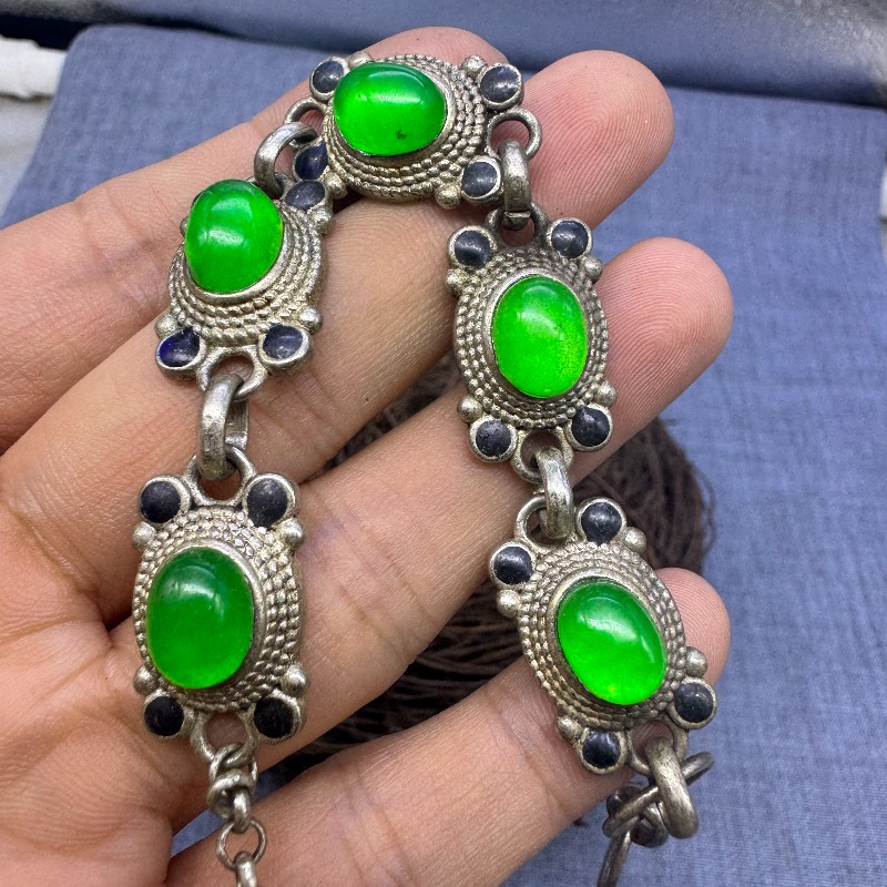 Vintage Collectible Jewelry - Винтажный браслет из старинного серебра с