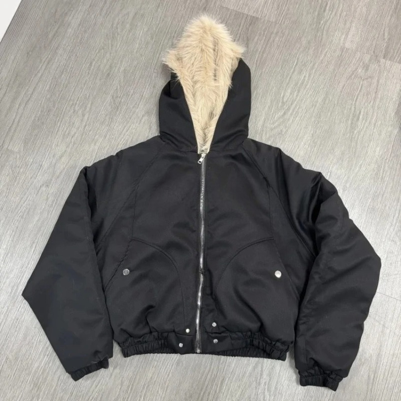 Vintage Zip Hoodie - Y2k Готическая винтажная черная толстовка на