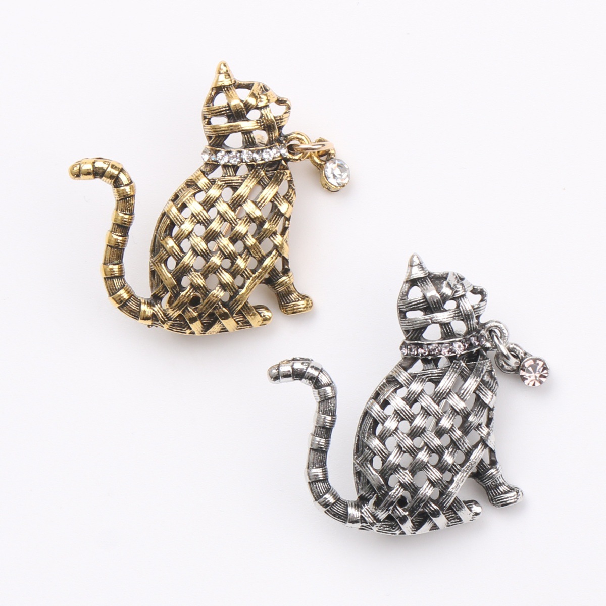 Collectible Vintage Brooches - Коллекция брошей с изысканными плетеными узорами