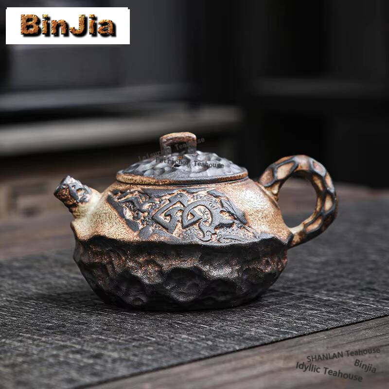 Vintage Collectible Accessories - Японский чайник из старой глины в