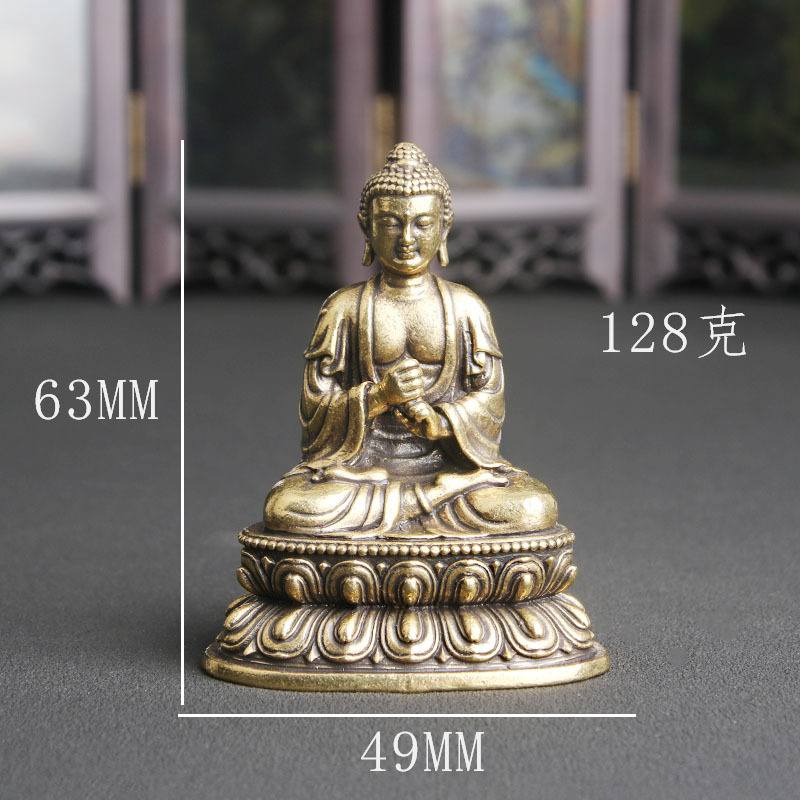 Vintage Collectible Ornaments - Винтажная статуэтка Будды Вайроканы из чистой