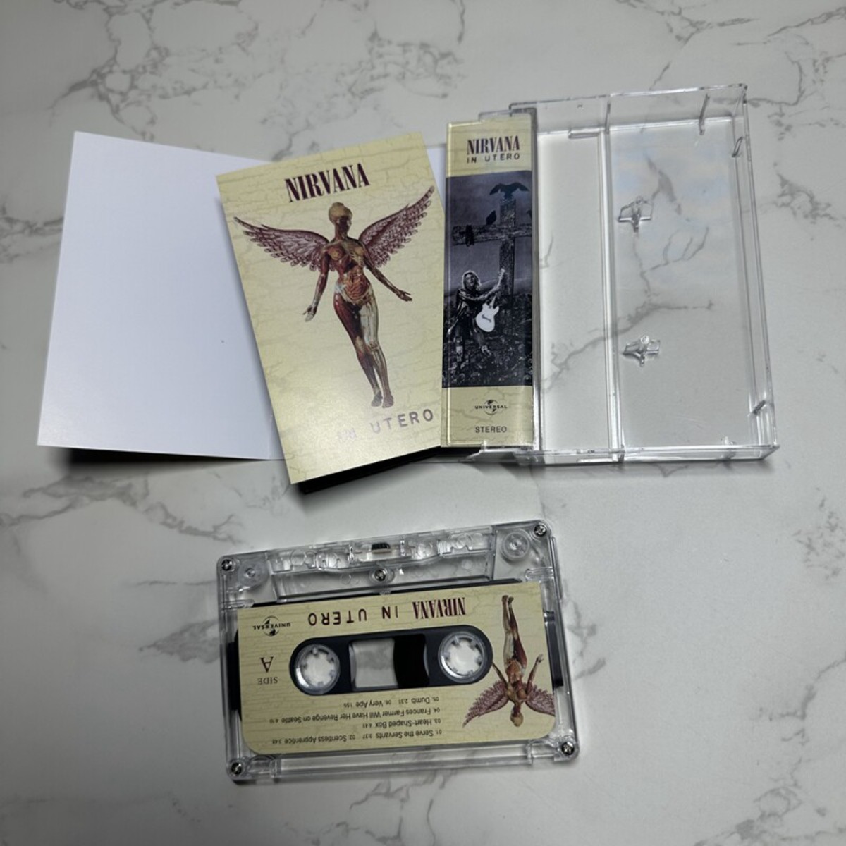 Кассета Nirvana in Utero: альб – обзор и цена Vintage Collectibles & More Llc Photos