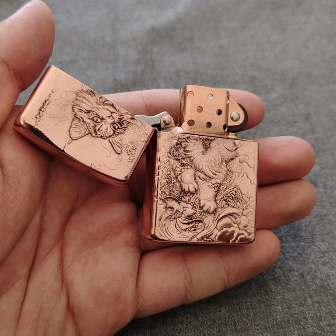 Медная газовая зажигалка с тис – обзор и цена Vintage Collectible Accessories