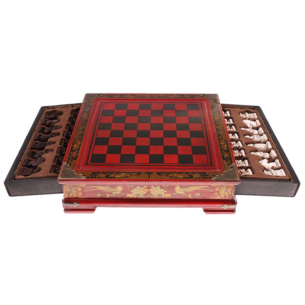 Набор китайских шахмат из смол – обзор и цена Vintage Collectible Board Games