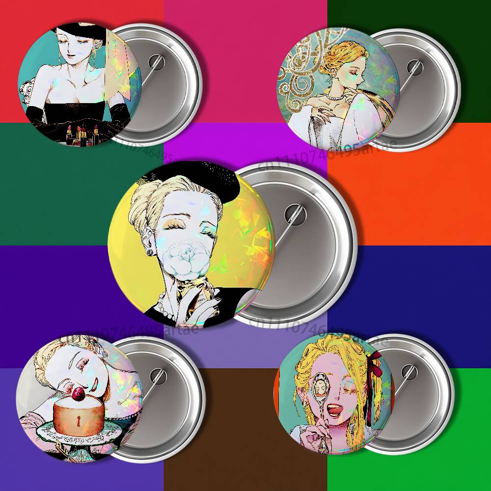Значки V-Veil Emma в стиле ани – обзор и цена Collectible Vintage Brooches
