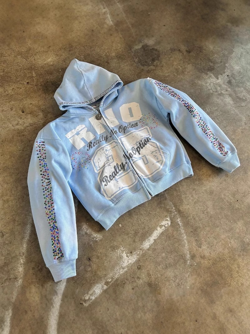 Осенний винтажный новый стиль, – обзор и цена Vintage Zip Hoodie