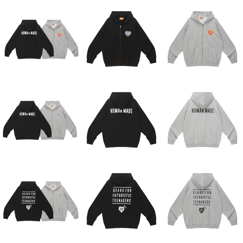 Винтажная толстовка Human Made – обзор и цена Vintage Zip Hoodie