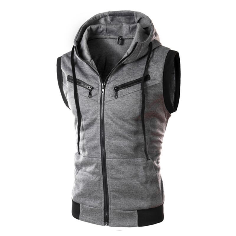 Новые мужские жилеты без рукав – обзор и цена Vintage Zip Hoodie