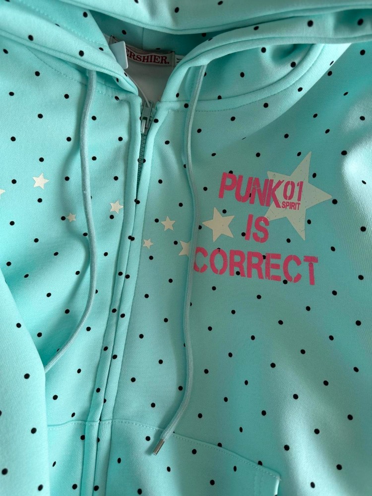 Новая весенняя мода Y2K: женск – обзор и цена Vintage Zip Hoodie