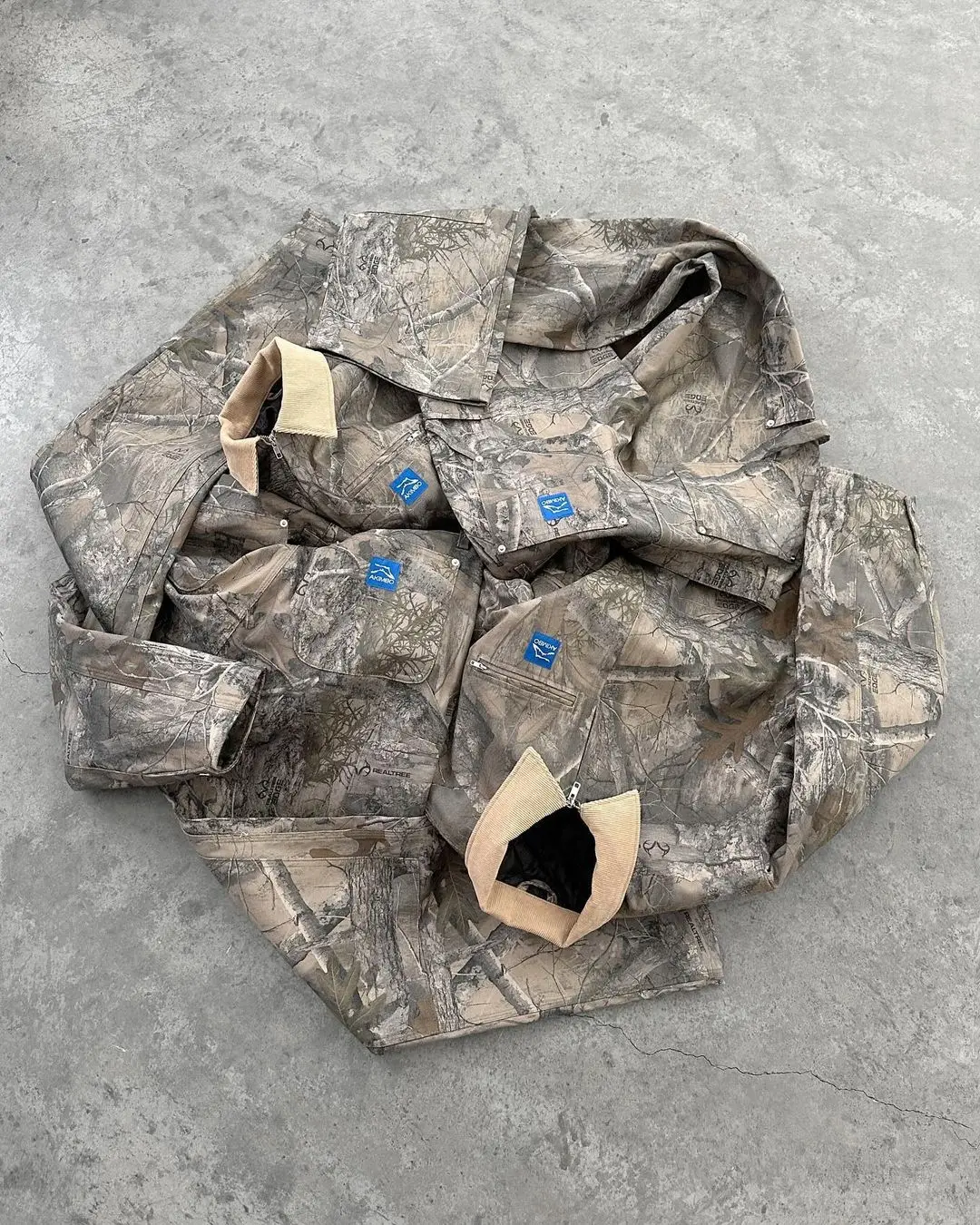 Осенне-зимние камуфляжные нега – обзор и цена Vintage Zip Hoodie