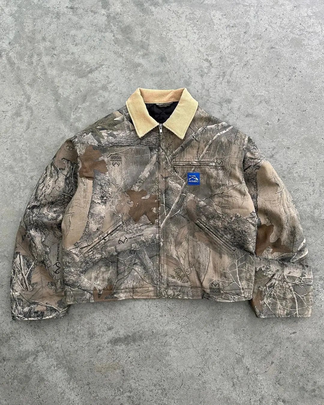 Осенне-зимние камуфляжные нега – обзор и цена Vintage Zip Hoodie