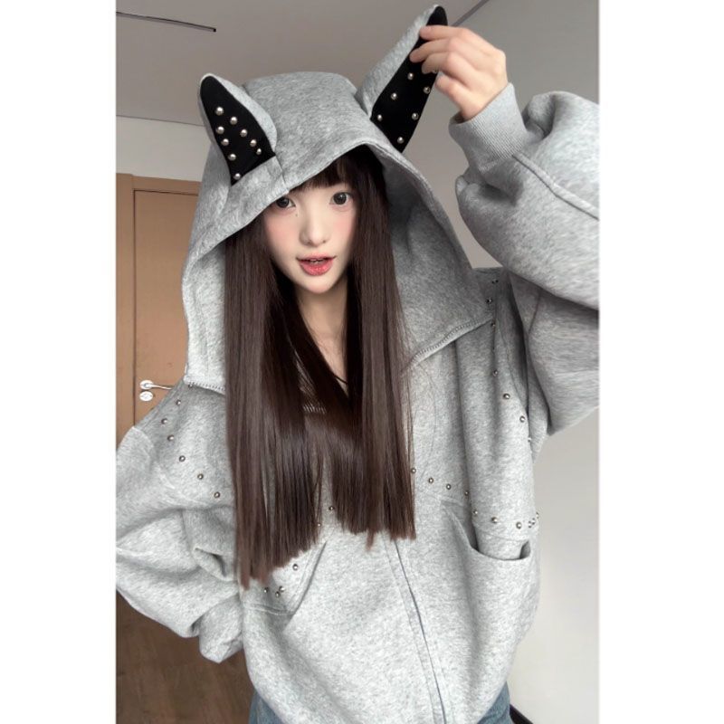Винтажная толстовка Y2K с капю – обзор и цена Vintage Zip Hoodie
