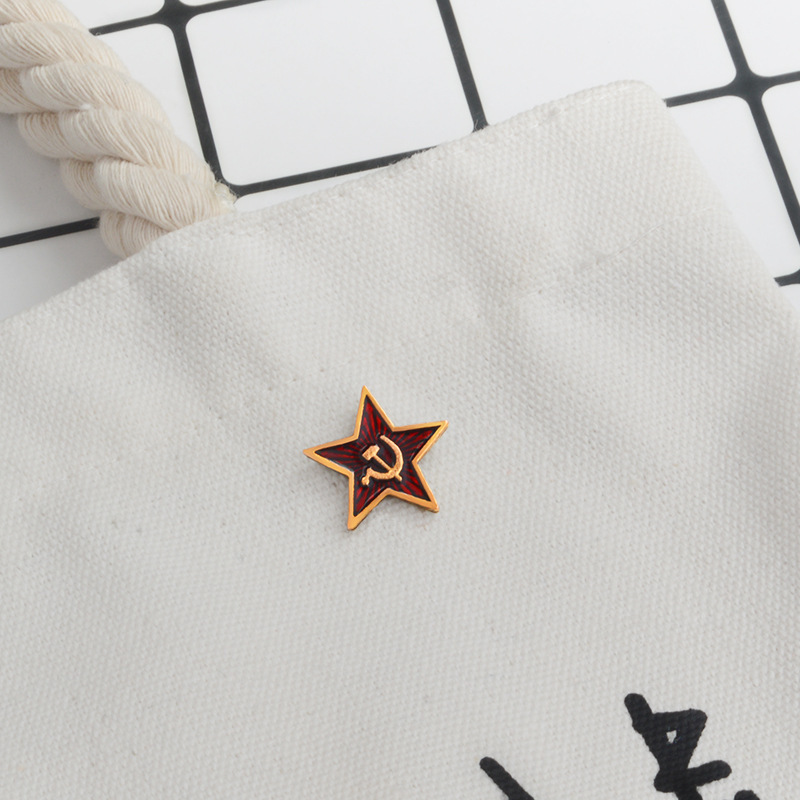 СССР значок с красной звездой, – обзор и цена Collectible Vintage Brooches