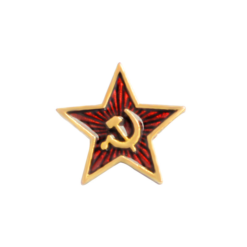СССР значок с красной звездой, – обзор и цена Collectible Vintage Brooches