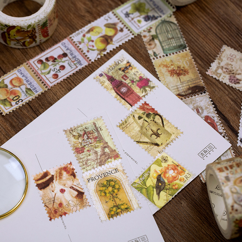 1 шт./партия, декоративные кле – обзор и цена Vintage Collectible Stamps