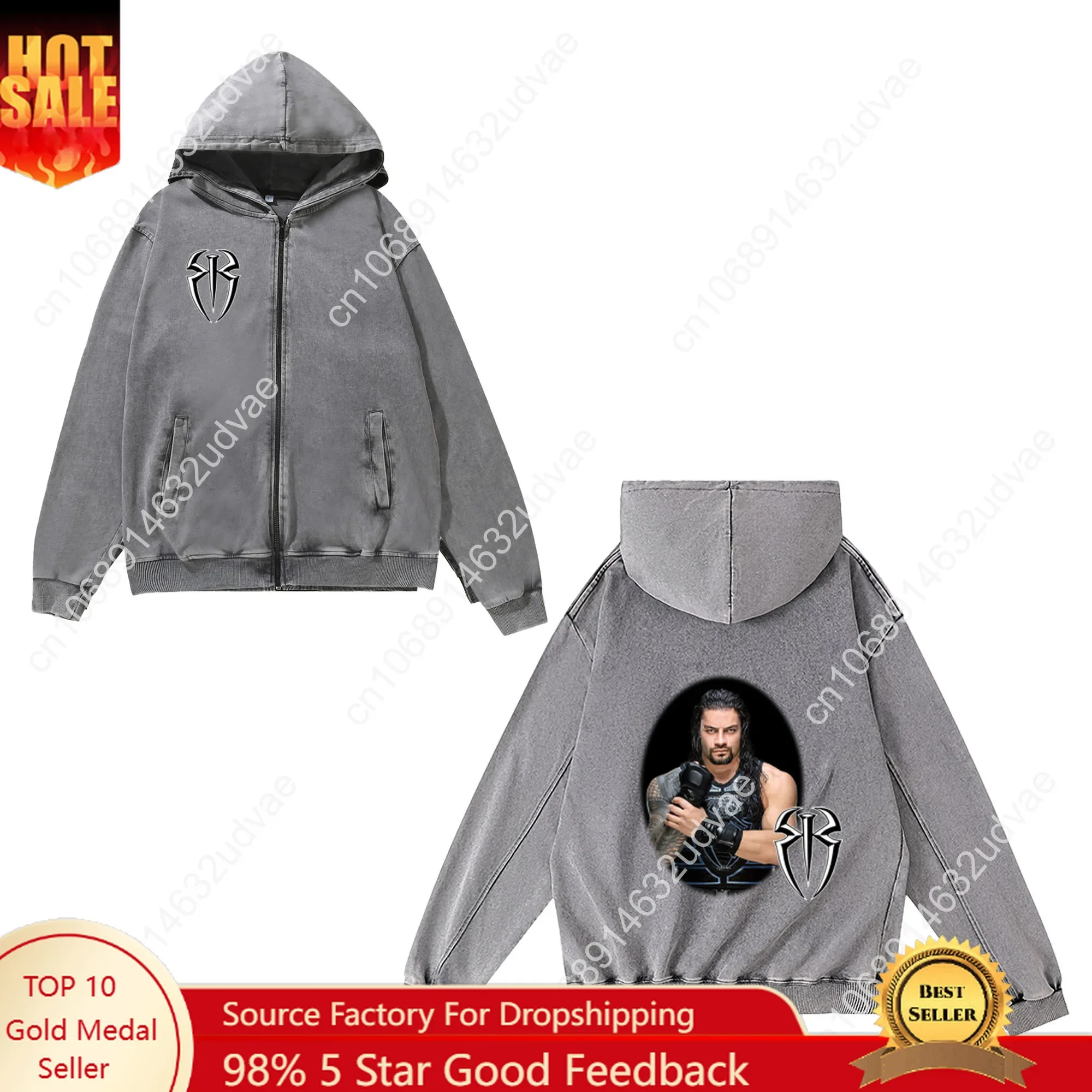 Толстовка на молнии Roman Reig – обзор и цена Vintage Zip Hoodie