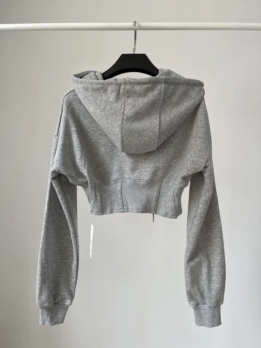 Укороченные топы, модные толст – обзор и цена Vintage Zip Hoodie