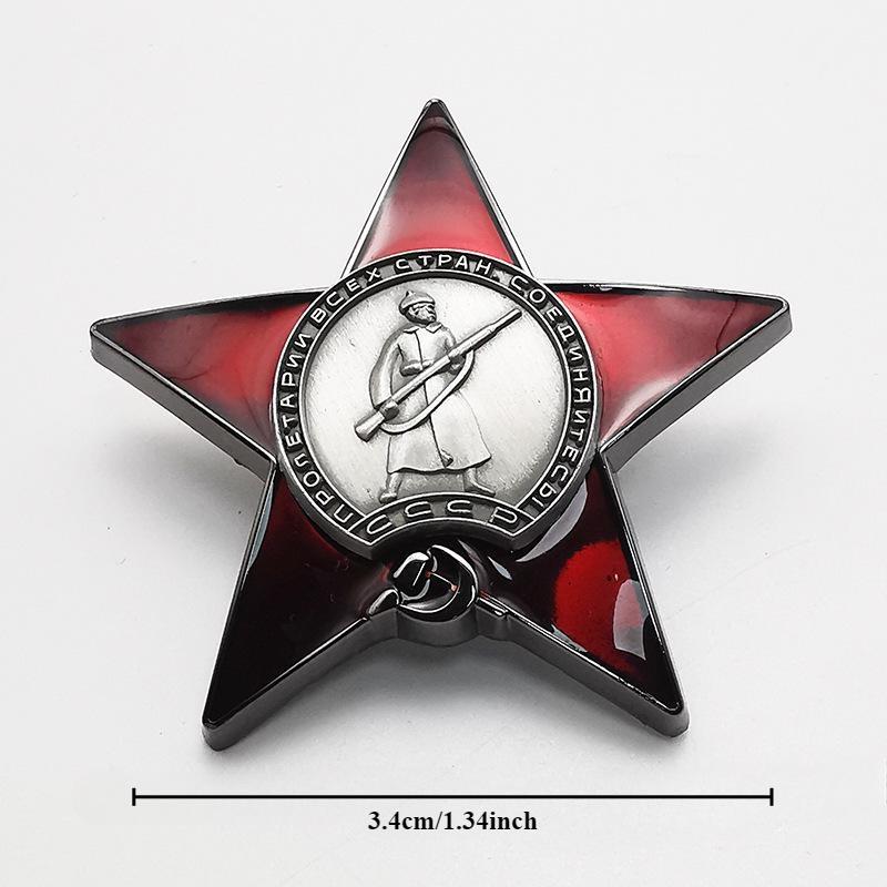 1 шт. значок с красной звездой – обзор и цена Collectible Vintage Brooches